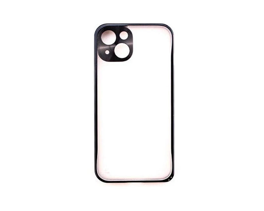 iPhone 14 Pro 6.1 Matt Clear Iron Frame Case