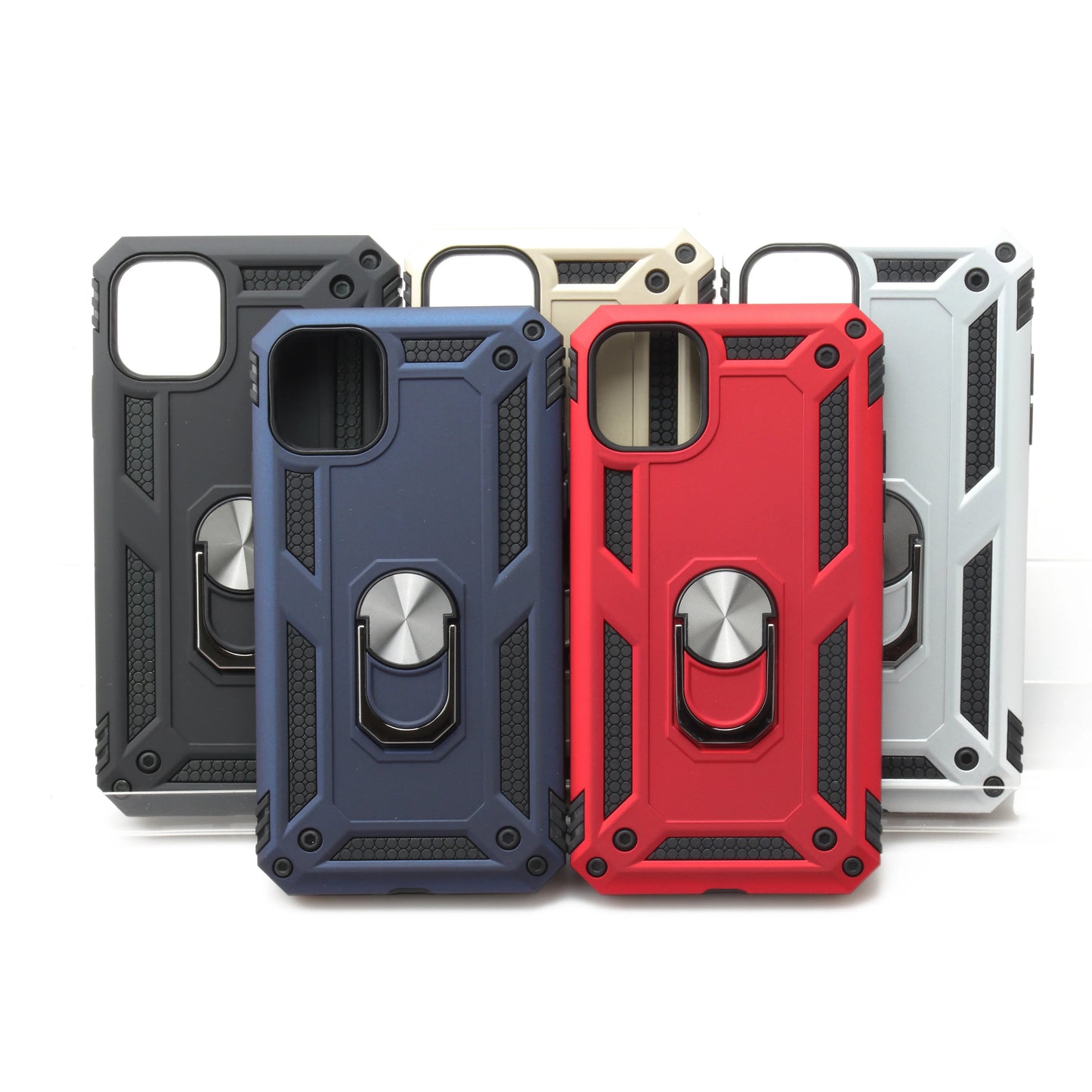 IPhone 11 Pro 5.8 Tough Thor Back Case ( Grip & Magnet )