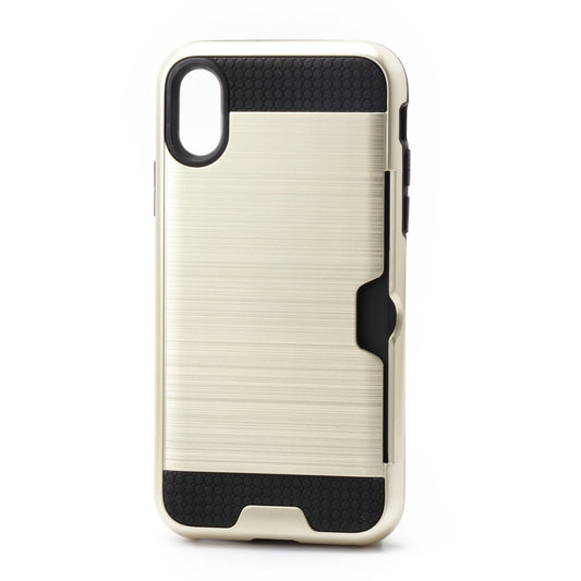 IPhone XR 6.1 Tough Card Holder Back Case