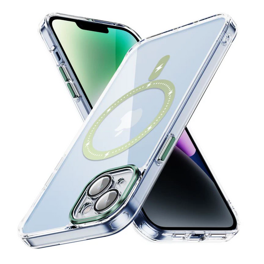 iPhone 15 Plus 6.7 MagSafe Clear Case with Lens Protection