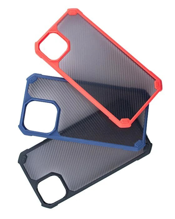 iPhone 14 Pro Max 6.7 Acrylic Carbon Fiber Back Case