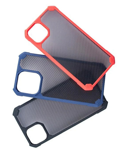 iPhone 14 Pro Max 6.7 Acrylic Carbon Fiber Back Case