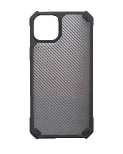 iPhone 14 Max 6.7 Acrylic Carbon Fiber Back Case