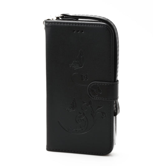 IPhone 11 Pro Max 6.5 Book Case Embossed Butterfly Flower