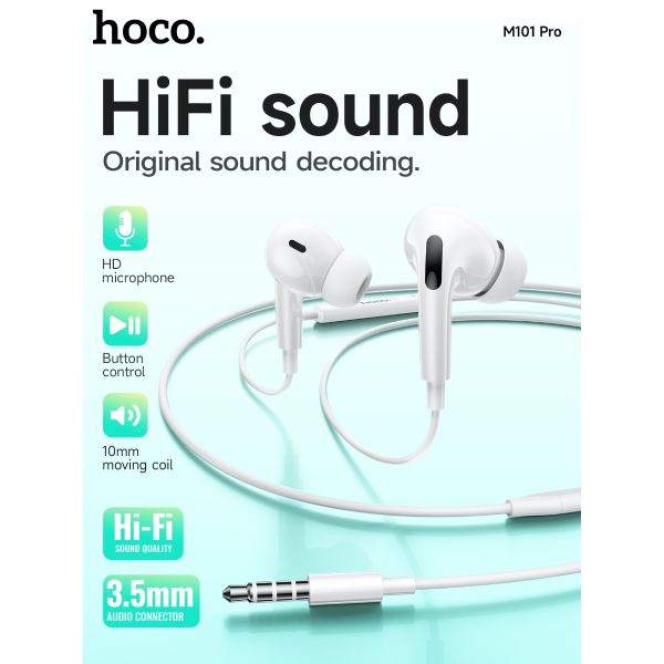 hoco. M101 Pro Crystal 3.5mm Handsfree