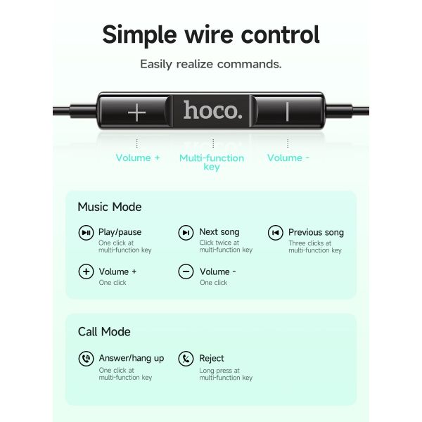 hoco. M101 Pro Crystal USB-C Handsfree